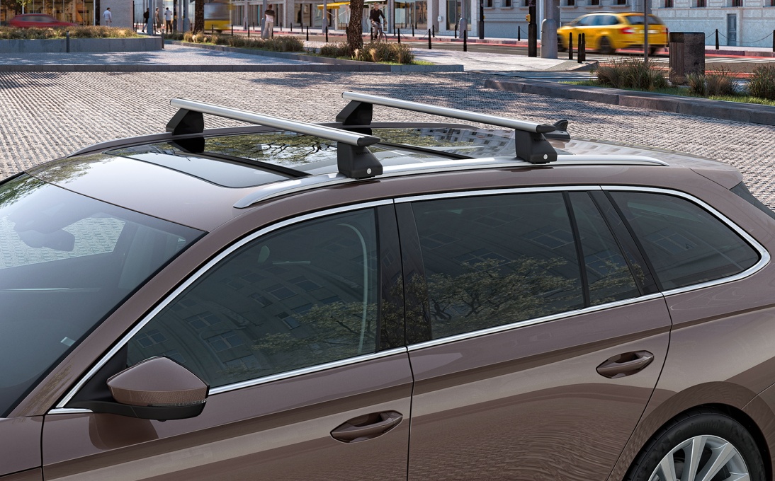Octavia Red Rack Transverse roof rack OCTAVIA IV | Official Skoda Auto E-shop