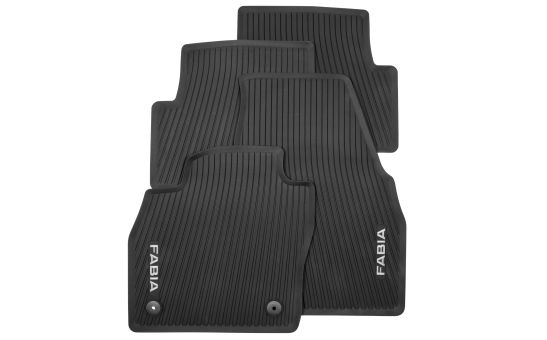 All-weather foot mats Fabia IV, Car Mats, Interior accessories, For your  car, Catalog