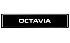 Registrační značka Octavia