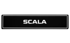 Registrační značka Scala