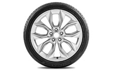 Complete summer alloy wheel CRATER 19" for KAROQ
