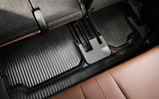 All-weather foot mat  for third row of seats Kodiaq