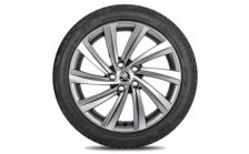 Complete summer alloy wheel PERSEUS 18" for OCTAVIA IV