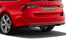 Rear parking sensors Octavia IV Combi 