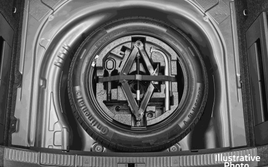 Set for spare wheel 16"