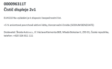 Čistič displeje 2 v 1