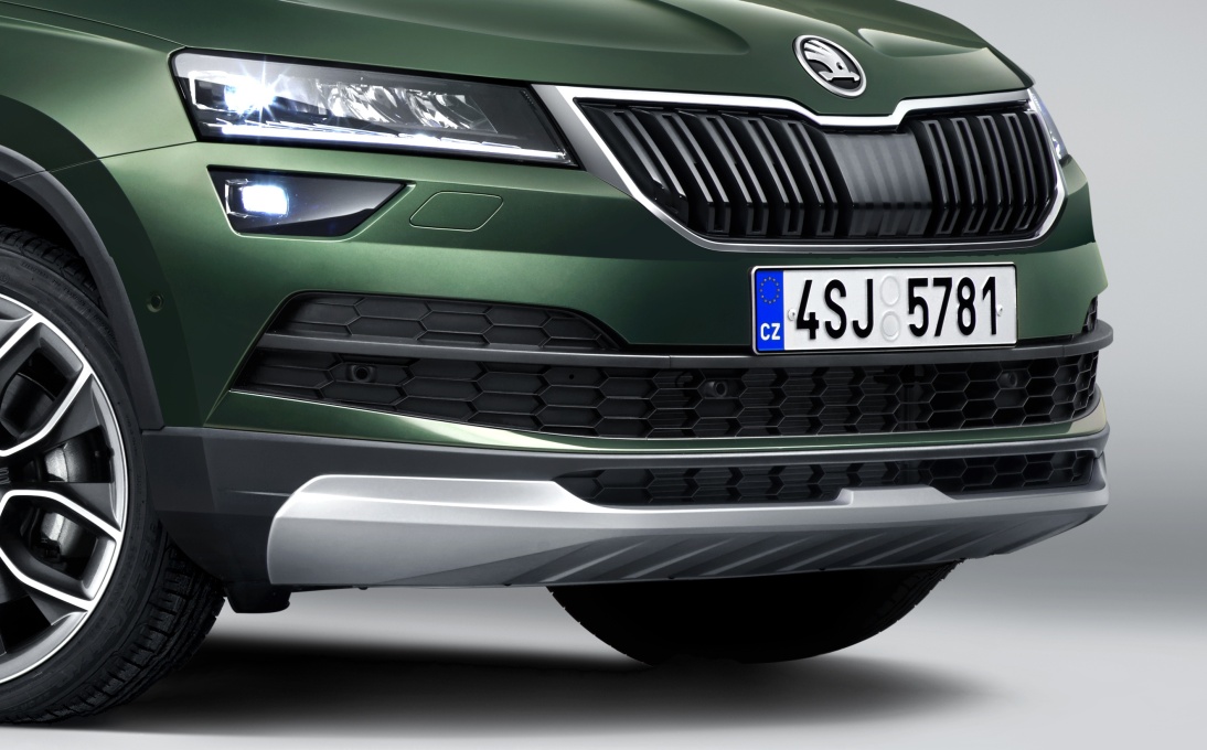 Front bumper spoiler Karoq