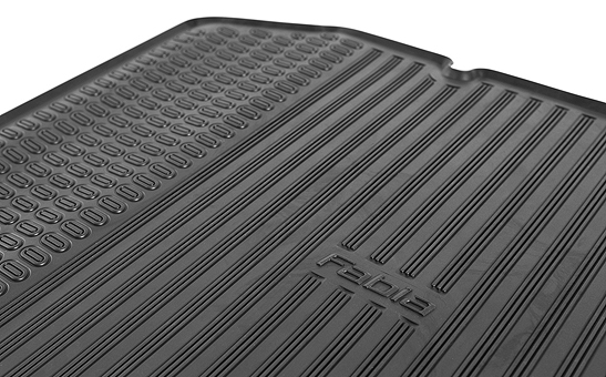 Rubber carpet Fabia II Hatchback