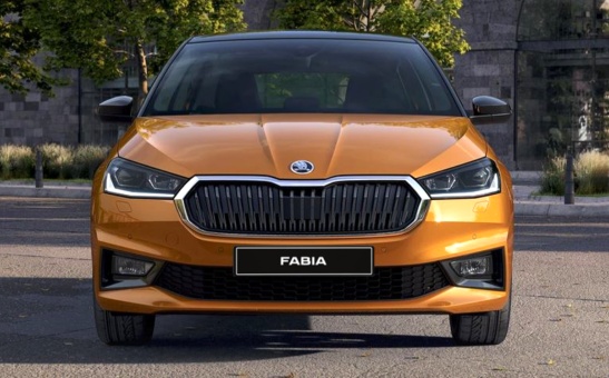 Car Plate Fabia