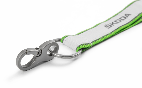 Lanyard Škoda green