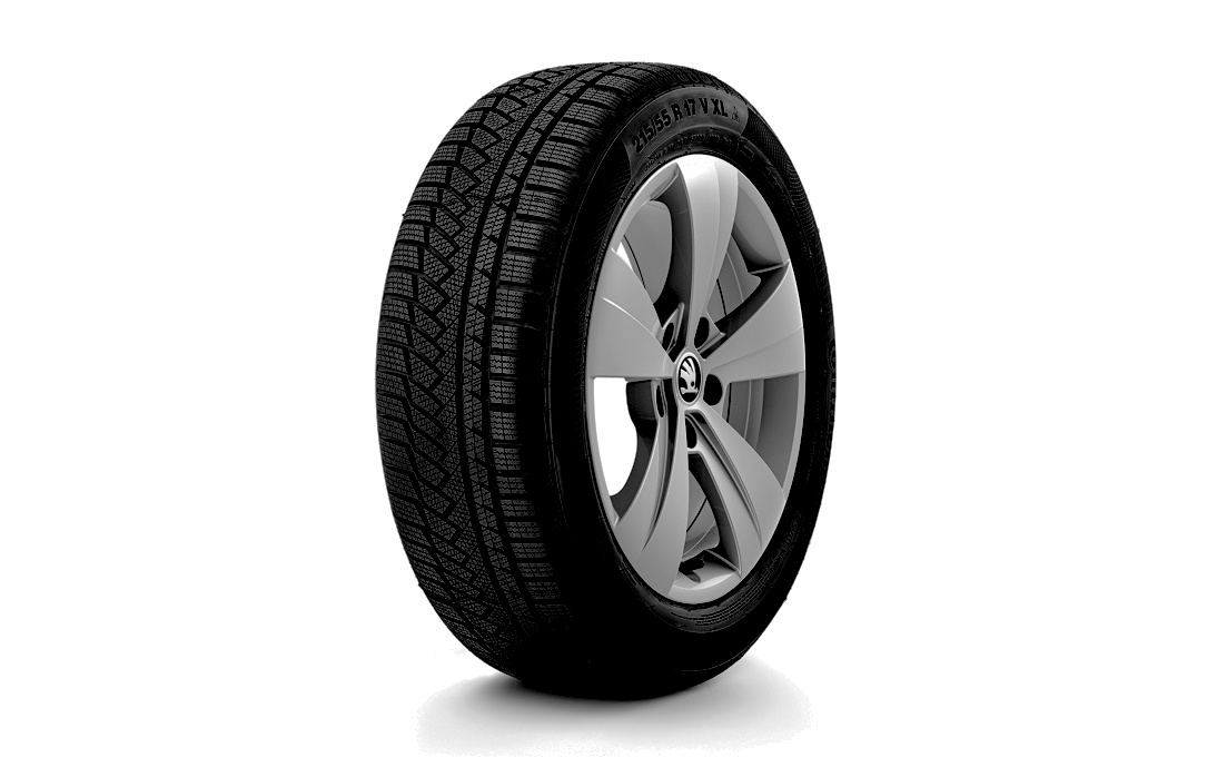 Kompletní zimní kolo TRITON 17" pro SUPERB III