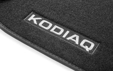 Prestige textile foot mats Kodiaq 