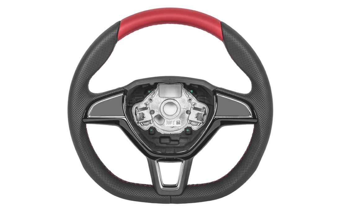 Three-spoke sports steering wheel