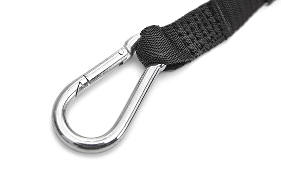 Upevňovací popruh na fixaci řídítek 