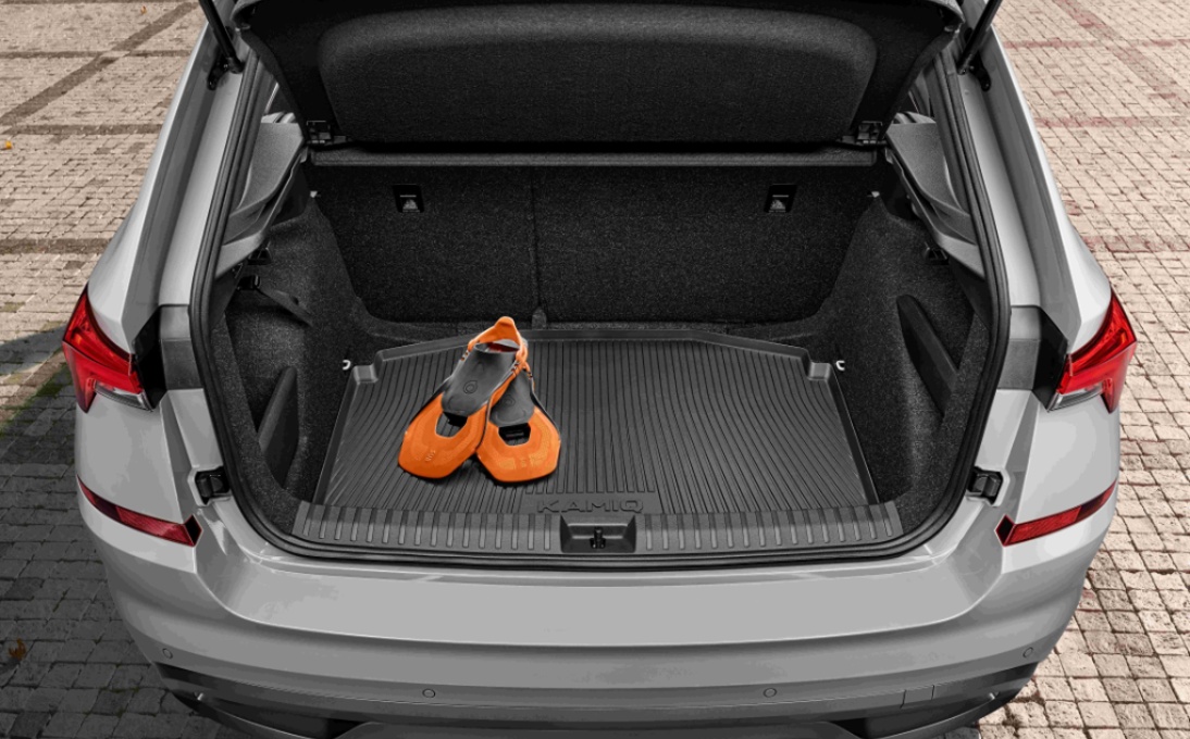 Protective luggage-compartment mat for Kamiq