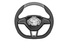 Three-spoke sports steering wheel