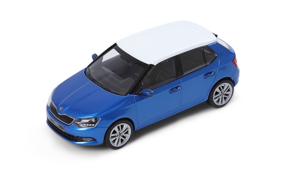 Fabia III 1:43 Race blue | Official Skoda Auto E-shop