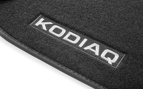 Prestige textile foot mats Kodiaq 