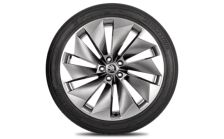 Complete summer alloy wheel  Supernova 21" for Enyaq (rear)