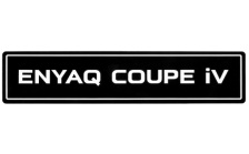 Registrační značka Enyaq Coupé iV