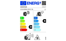 Kompletní zimní kolo Dione 16" pro Fabia III