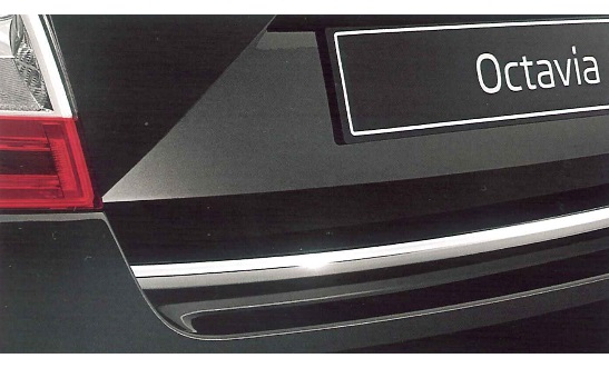 Decorative rear boot strip for Octavia III Combi