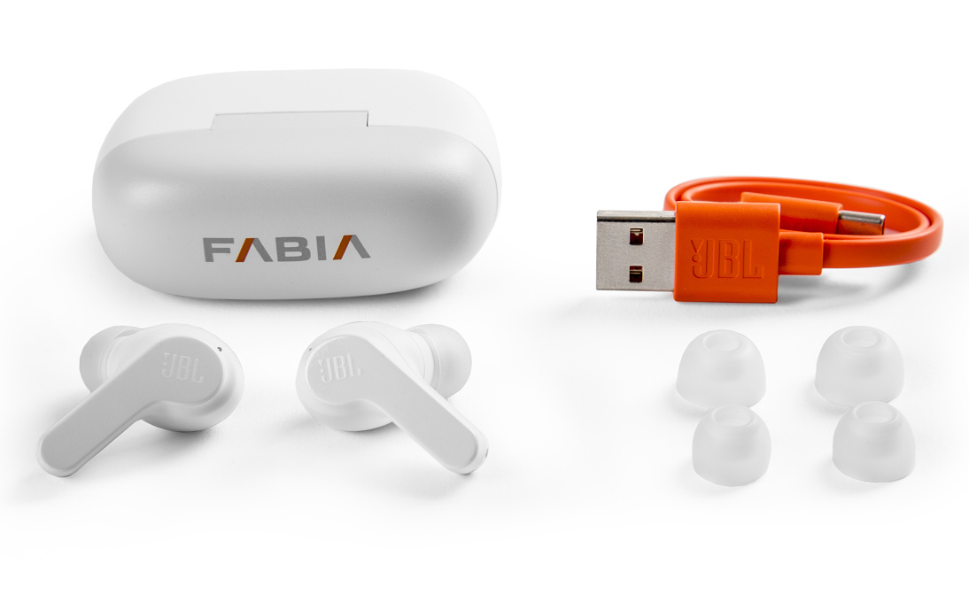 Bezdrátová sluchátka Fabia JBL