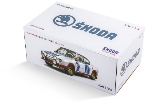 Škoda 130 RS No. 49 Rally Monte Carlo 1:18