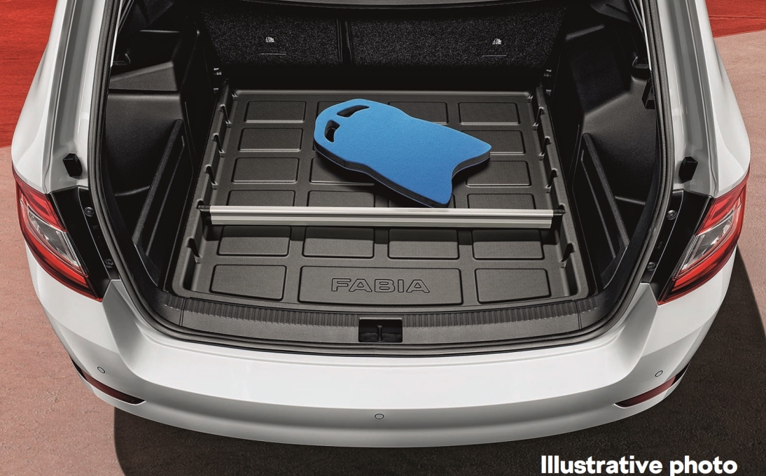 Plastic boot dish Fabia III Hatchback