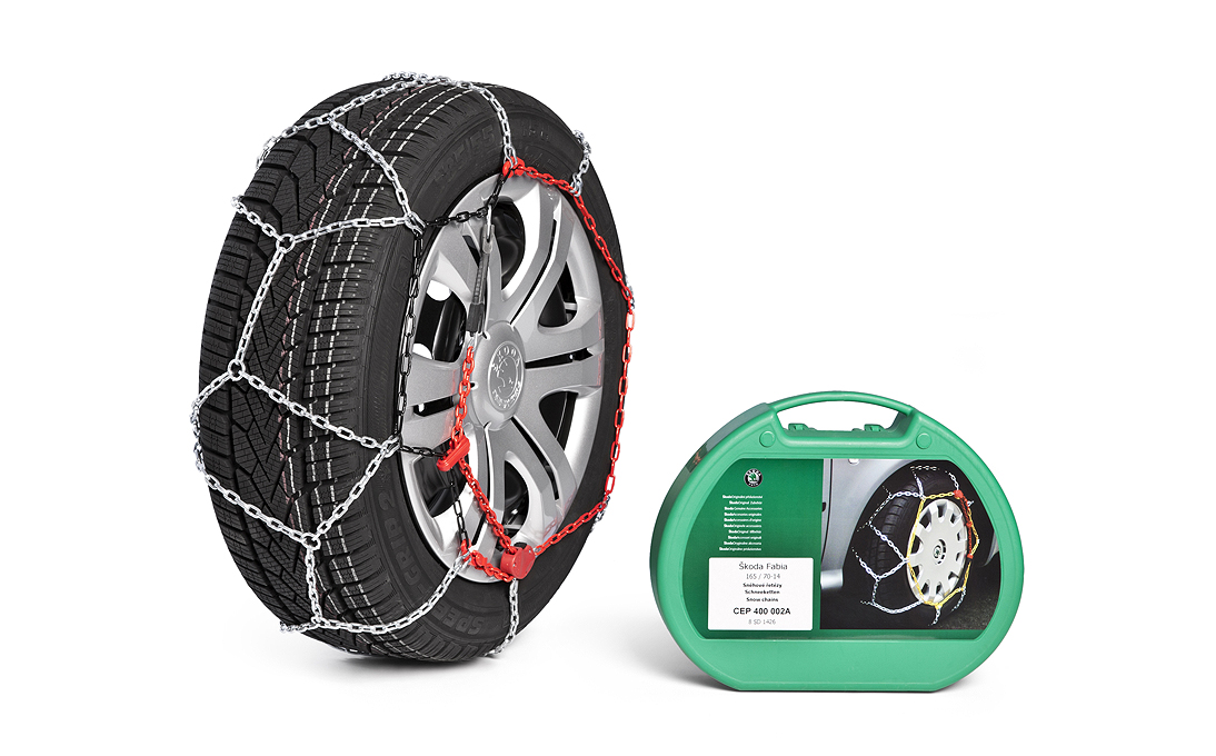  Sněhové řetězy pro kola 165/70 R14 - CITIGO a FABIA