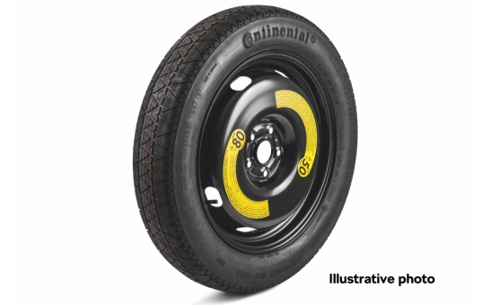 Complete spare wheel 18"