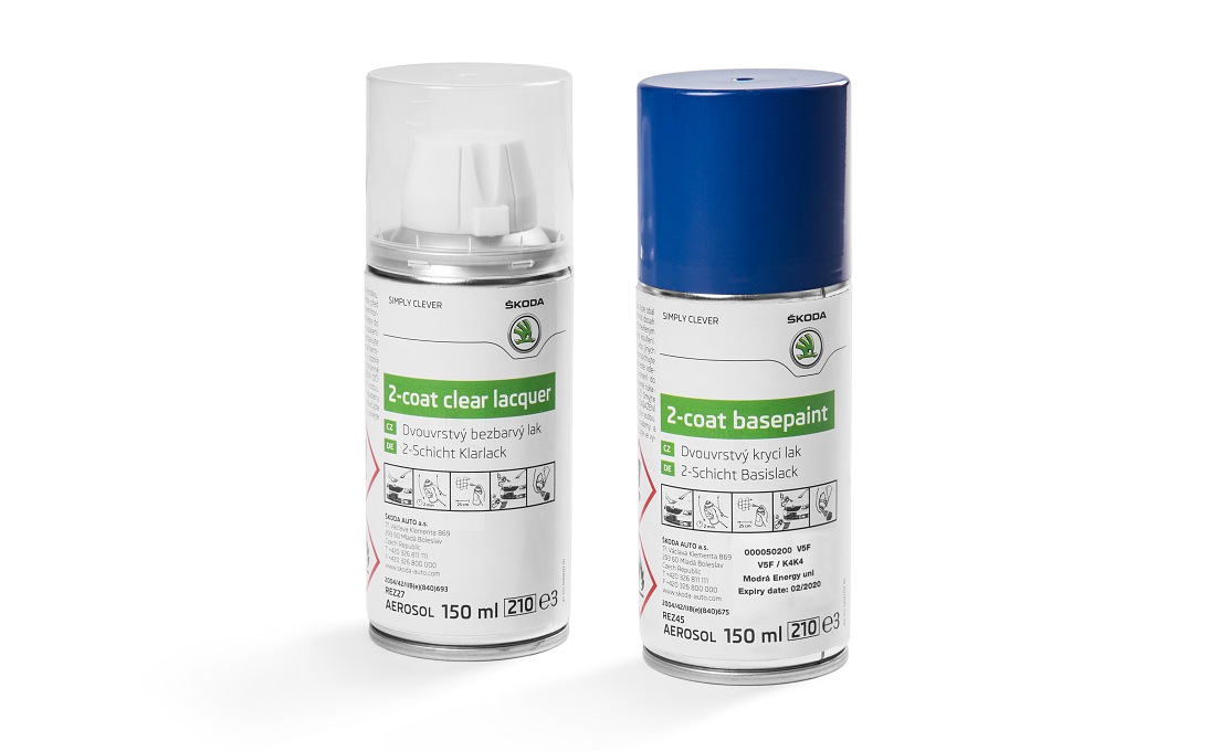 Paint spray blue Energy