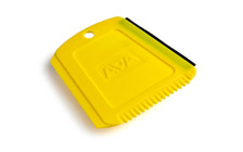 Trapezium ice scraper