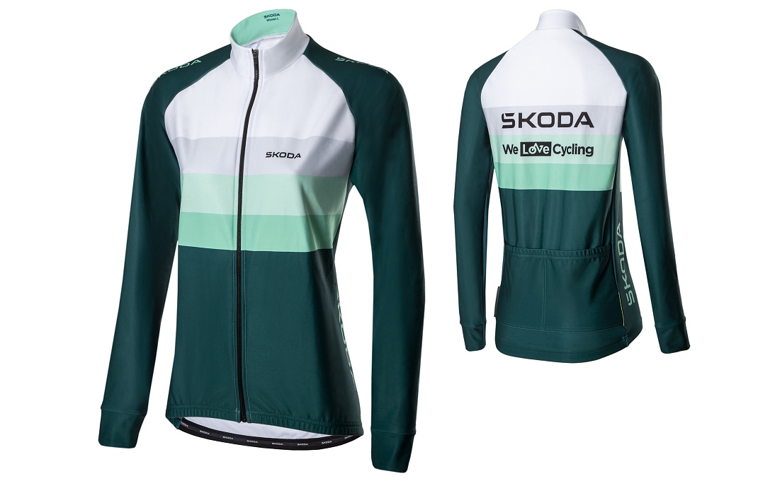Women's Cycling Jersey with long sleeve