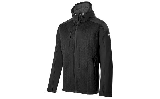 Men Quilted Softshell Jacket