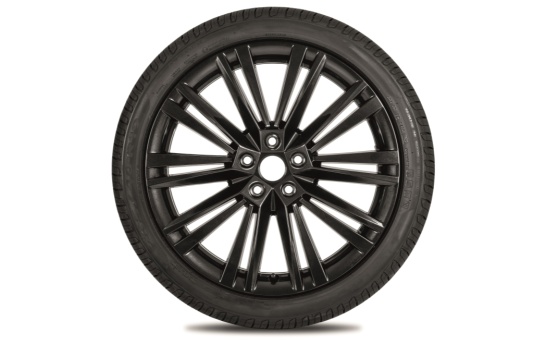 Complete summer alloy wheel Canopus 19" for Superb III