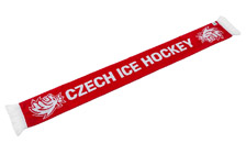 Knit Scarf Hockey red
