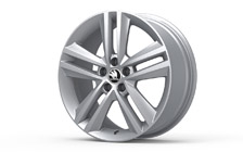 Alloy wheel RAY 17" for FABIA III, RAPID, OCTAVIA II