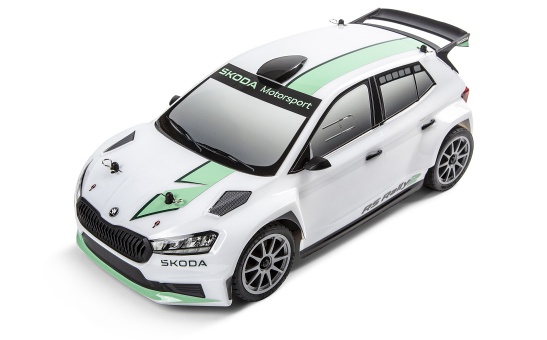 Wooden Model Škoda Fabia RS Rally2 | Official Skoda Auto E-shop