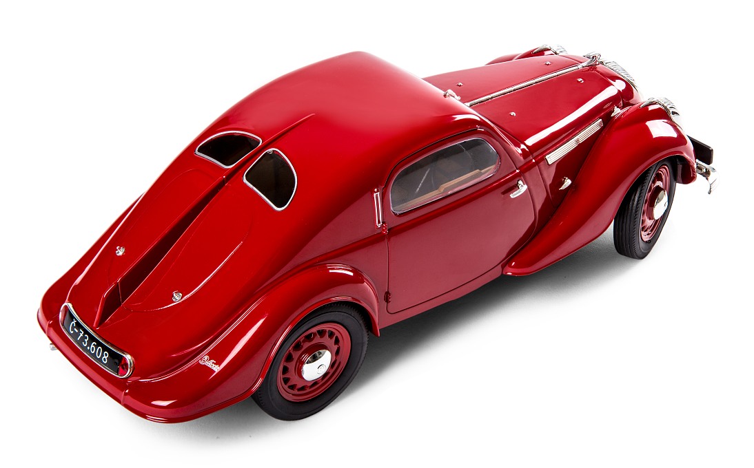 Škoda Popular Sport Monte Carlo (1935) 1:18 červená