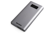 Kovová externí baterie