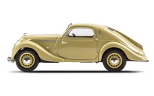 Škoda Popular Monte Carlo 1937 1:43 béžová
