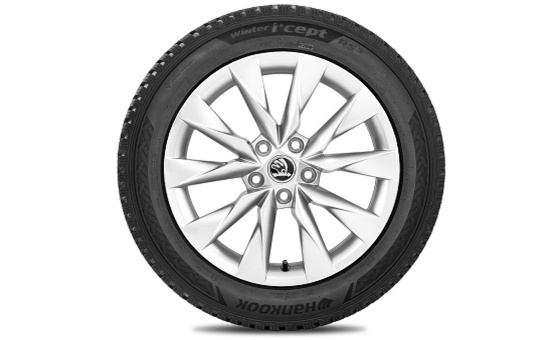 Kompletní zimní kolo Crystal 17" pro Superb IV