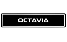 Car Plate Octavia