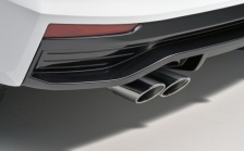 Exhaust pipe end piece "Fabia 130"