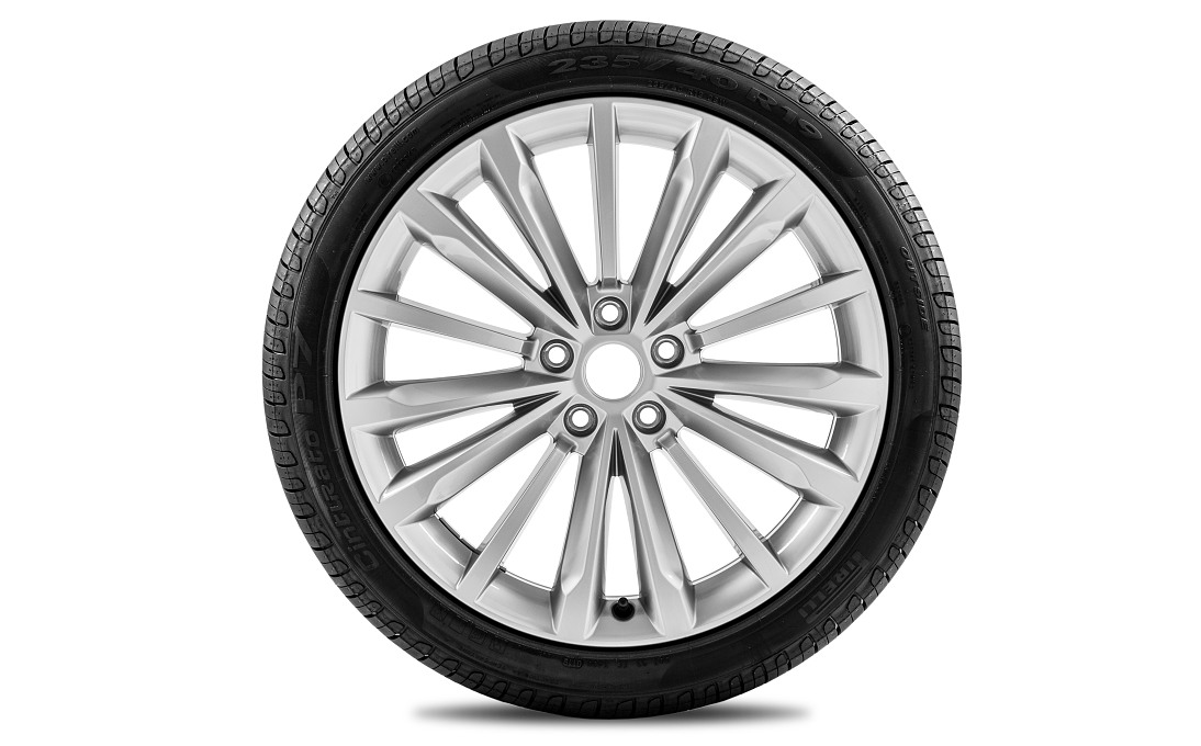 Complete summer 19" alloy wheel TRINITY for SUPERB III