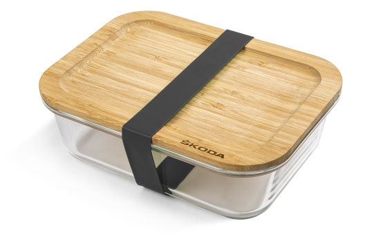 Skleněný svačinový box 