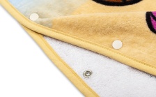 Dívčí osuška s kapucí