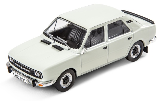 Škoda 120L ミニカー 10台セット 1/72 Škoda 120L (1982) 1:43 white | Official Skoda Auto E-shop