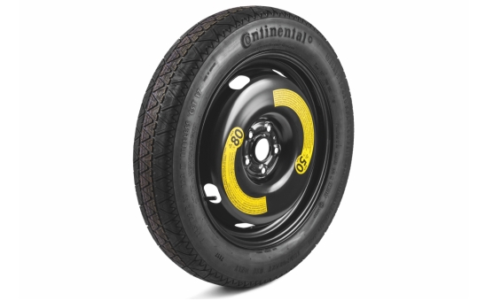 Complete spare wheel 18"